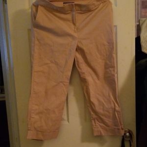 Dark beige long capri